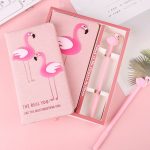 Cute-Student-Flamingos-Notebook-Sets-Fresh-Pink-Unicorn-Notepad-With-Pen-Stationery-Set-Journal-Personal-Diary